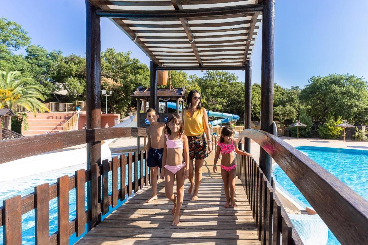 Camping Le Bois Fleuri อาร์เจเลส-ซัวร์-แมร์ ภายนอก รูปภาพ