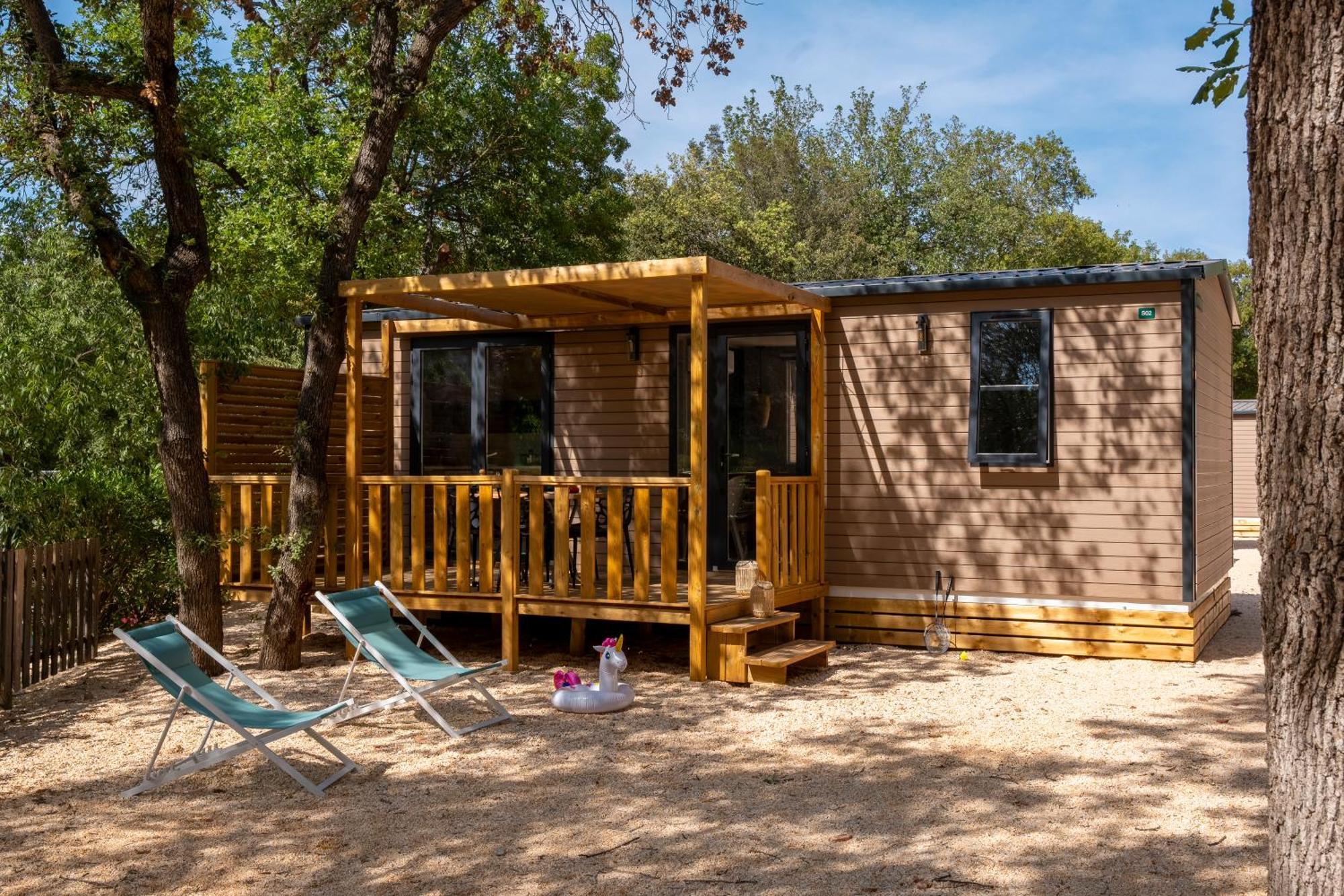 Camping Le Bois Fleuri อาร์เจเลส-ซัวร์-แมร์ ภายนอก รูปภาพ