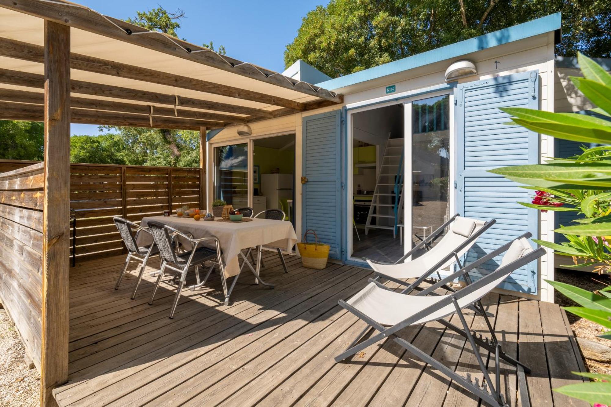Camping Le Bois Fleuri อาร์เจเลส-ซัวร์-แมร์ ภายนอก รูปภาพ