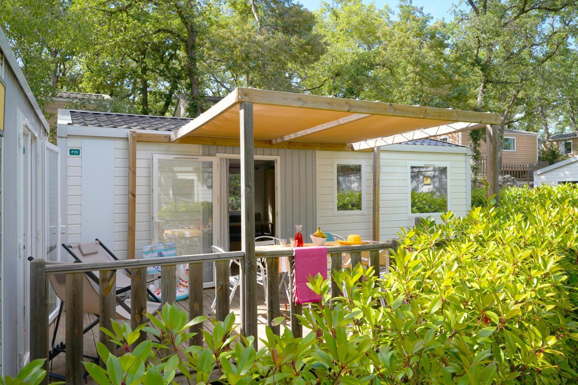Camping Le Bois Fleuri อาร์เจเลส-ซัวร์-แมร์ ภายนอก รูปภาพ