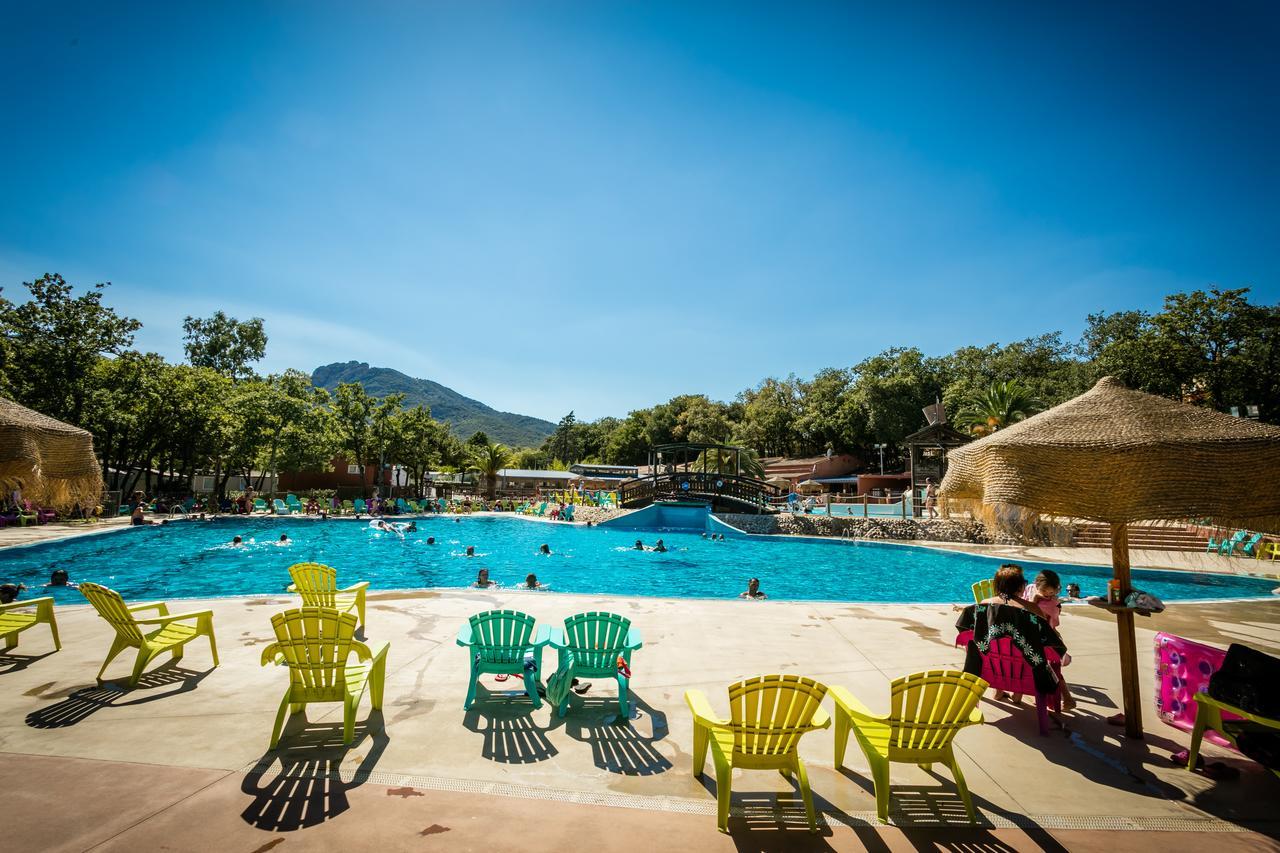 Camping Le Bois Fleuri อาร์เจเลส-ซัวร์-แมร์ ภายนอก รูปภาพ
