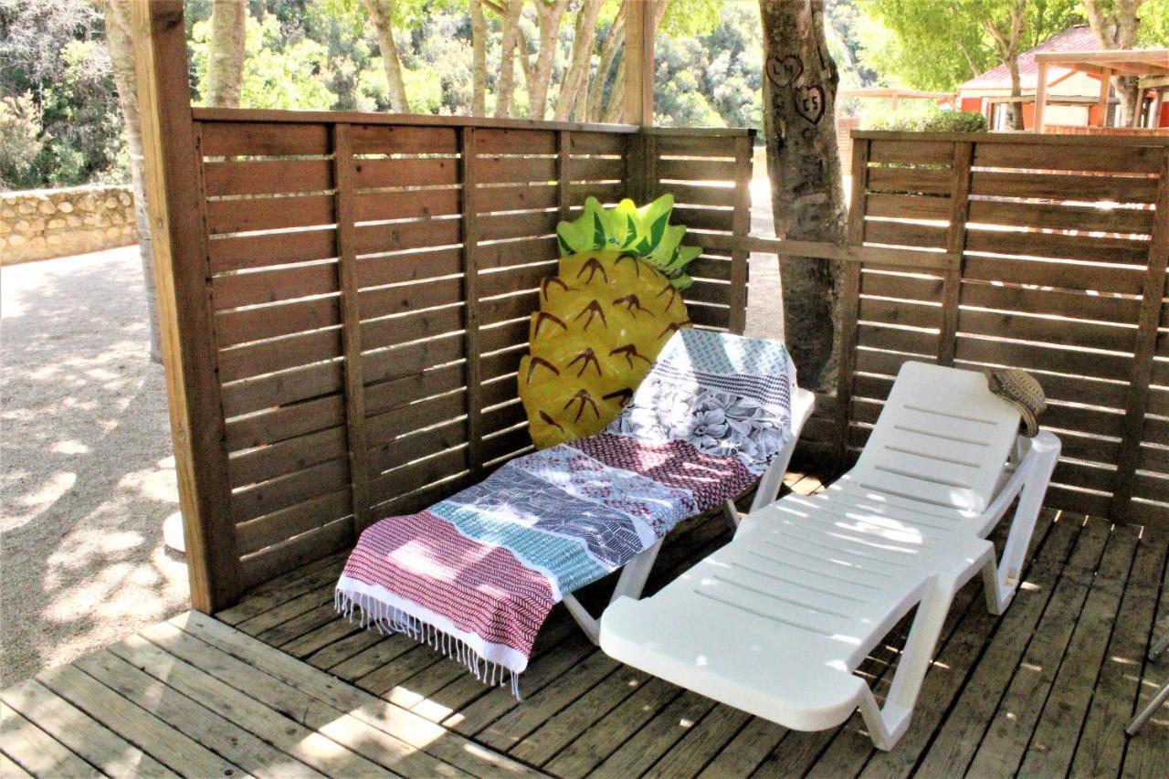 Camping Le Bois Fleuri อาร์เจเลส-ซัวร์-แมร์ ภายนอก รูปภาพ